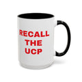 Recall the UCP Accent Coffee Mug — Bold Red Statement 11/15oz