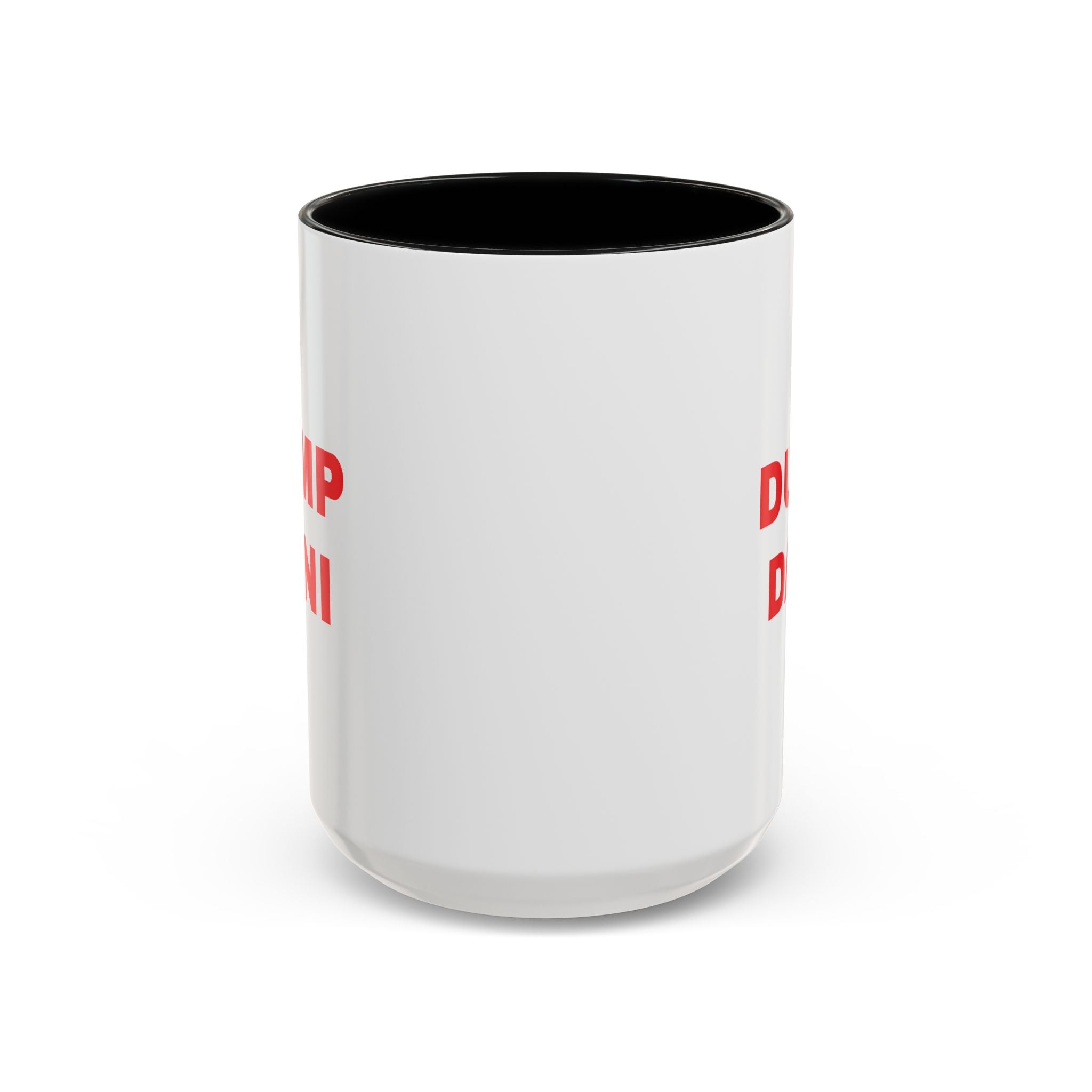 Dump Dani Accent Coffee Mug — Bold Red Statement 11/15oz