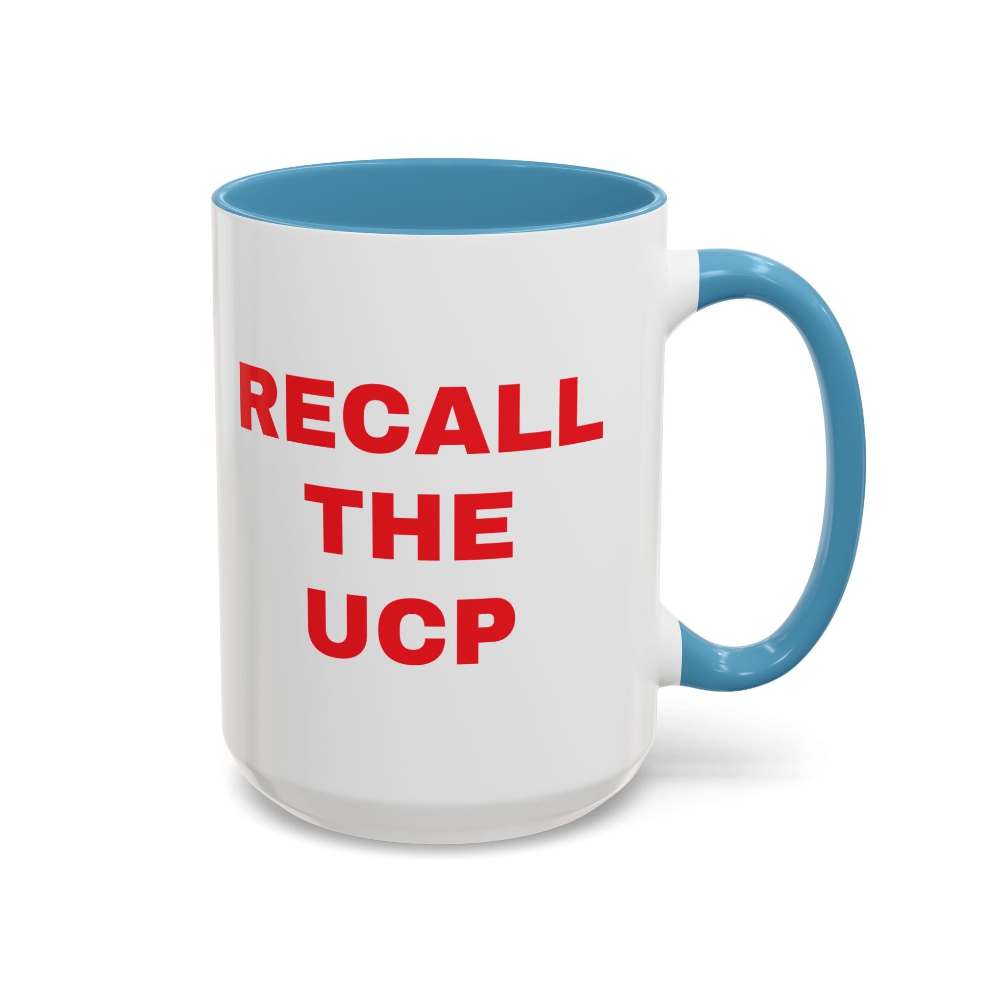 Recall the UCP Accent Coffee Mug — Bold Red Statement 11/15oz