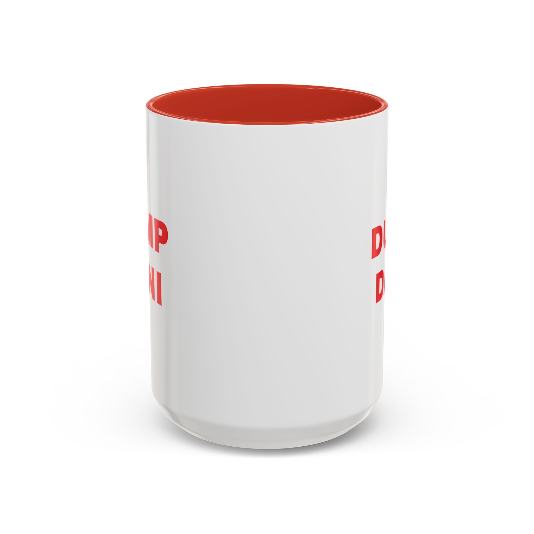 Dump Dani Accent Coffee Mug — Bold Red Statement 11/15oz