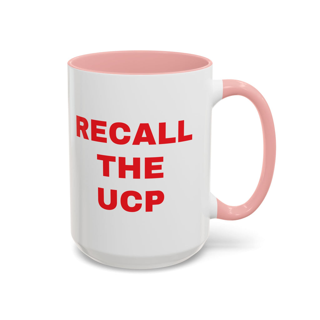 Recall the UCP Accent Coffee Mug — Bold Red Statement 11/15oz