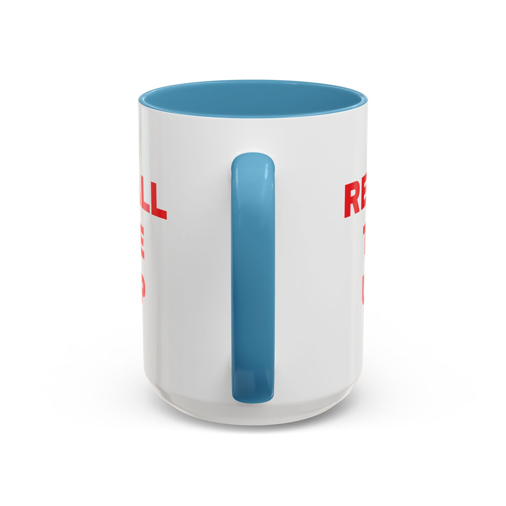 Recall the UCP Accent Coffee Mug — Bold Red Statement 11/15oz
