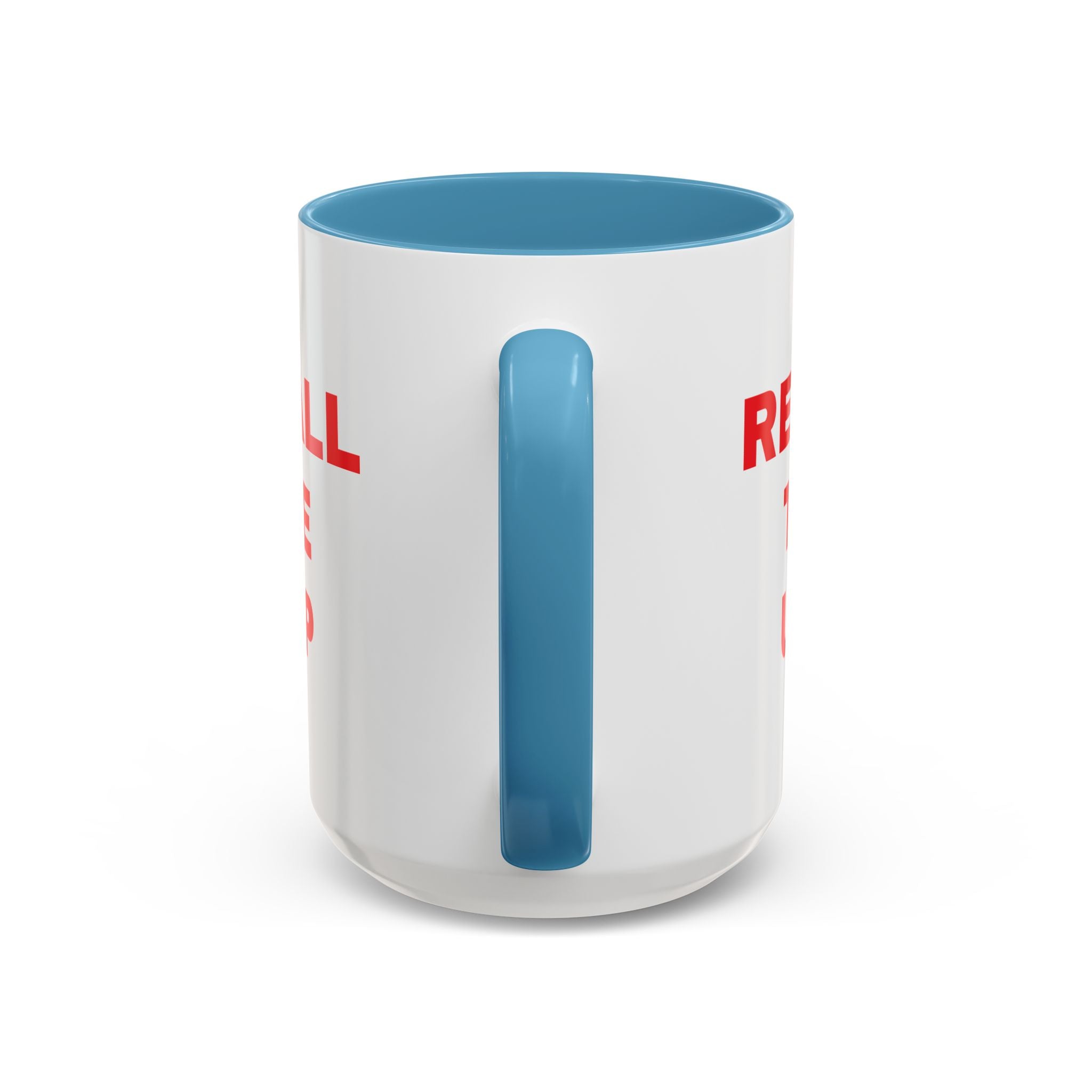 Recall the UCP Accent Coffee Mug — Bold Red Statement 11/15oz