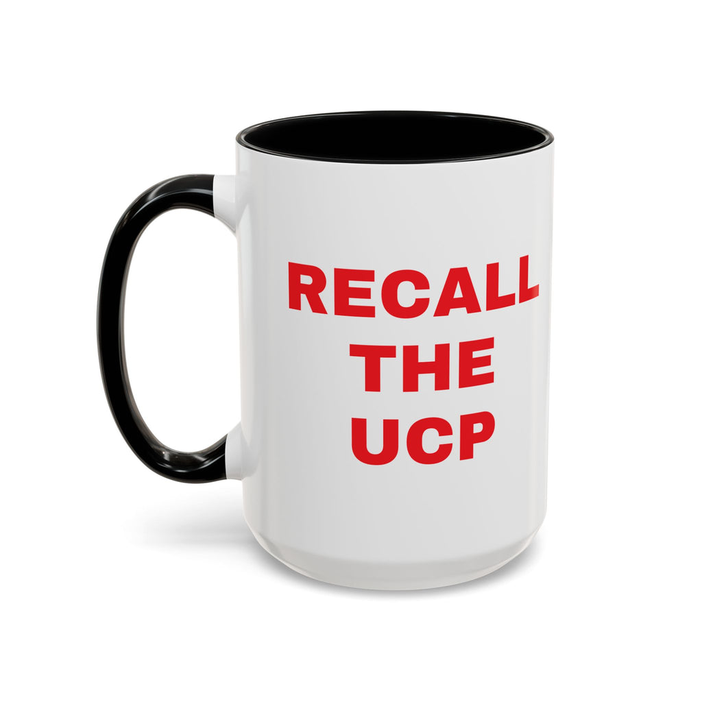 Recall the UCP Accent Coffee Mug — Bold Red Statement 11/15oz