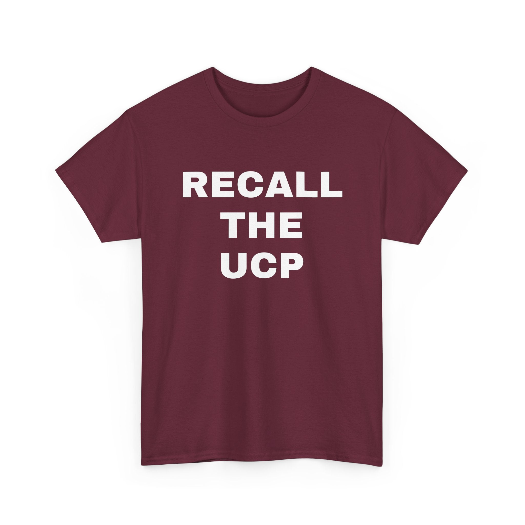 Recall the UCP T‑Shirt — Political Protest Tee