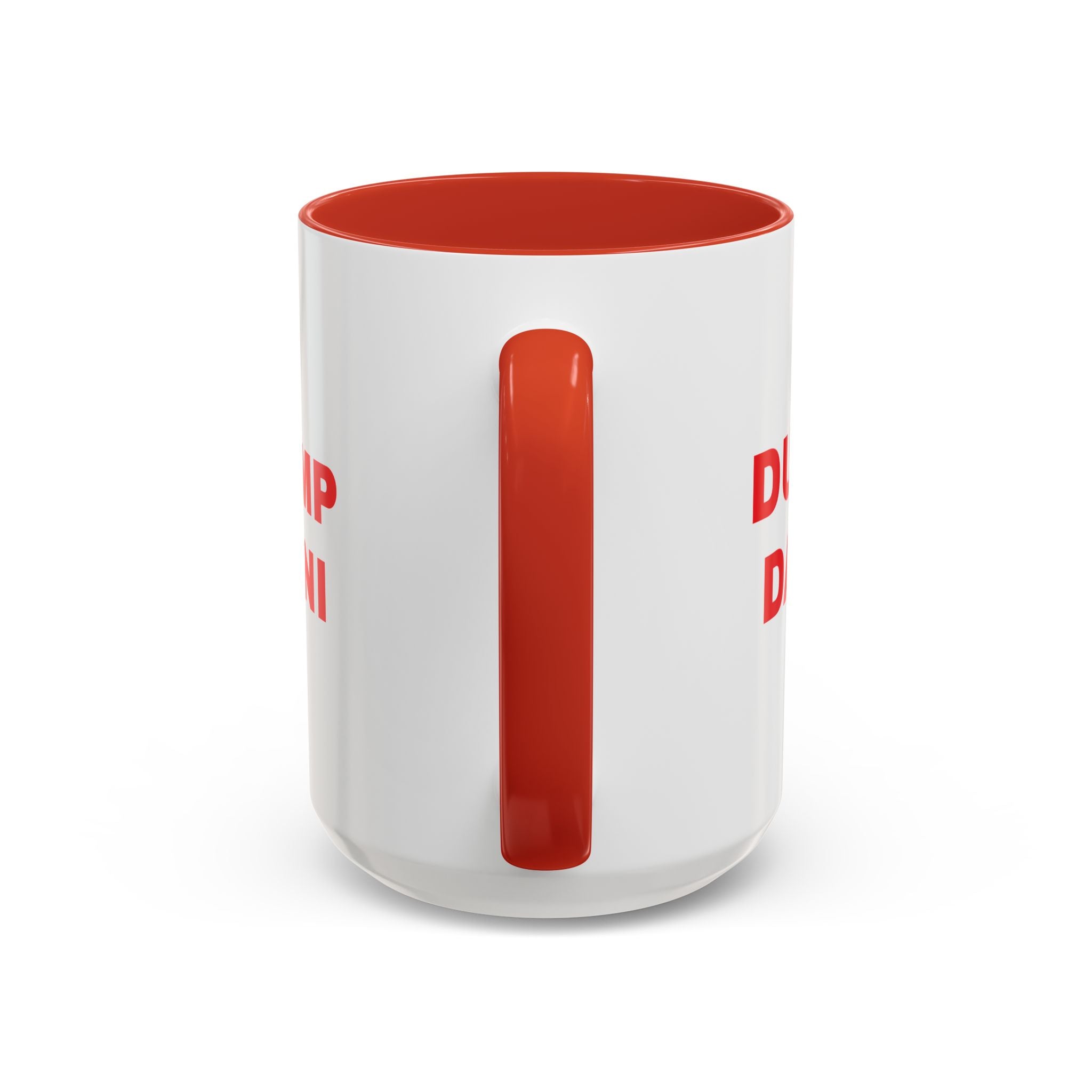 Dump Dani Accent Coffee Mug — Bold Red Statement 11/15oz