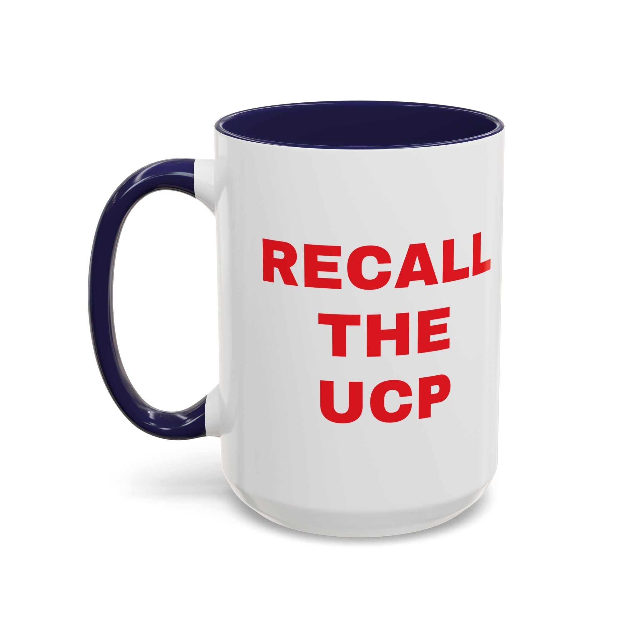 Recall the UCP Accent Coffee Mug — Bold Red Statement 11/15oz