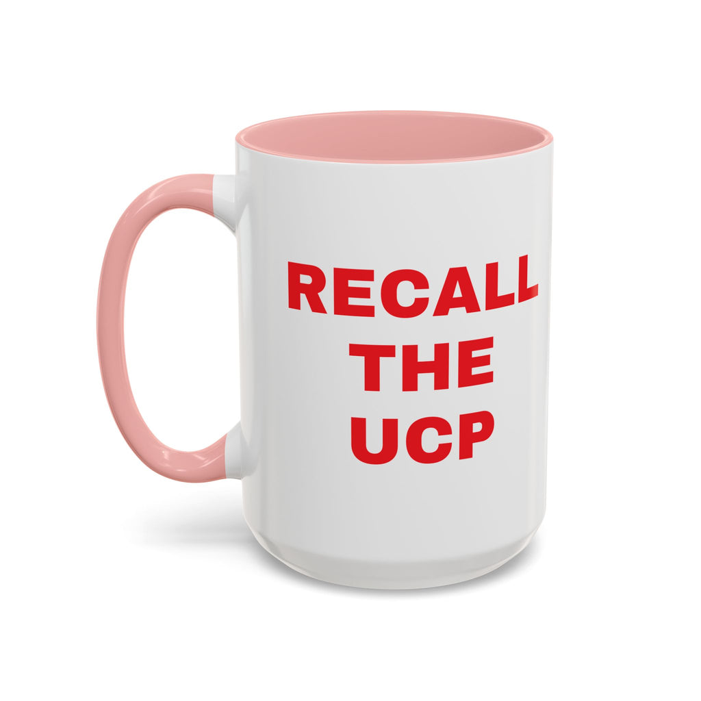 Recall the UCP Accent Coffee Mug — Bold Red Statement 11/15oz