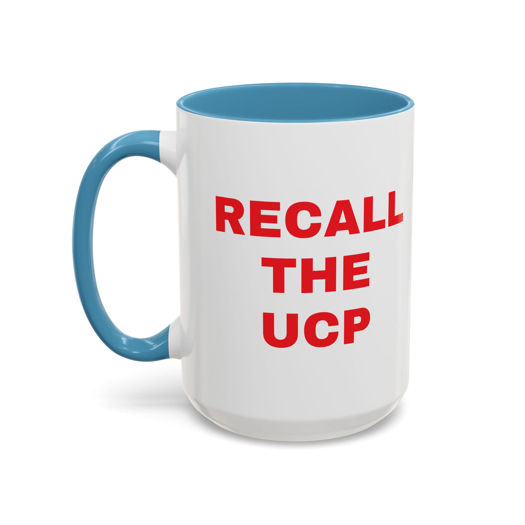 Recall the UCP Accent Coffee Mug — Bold Red Statement 11/15oz