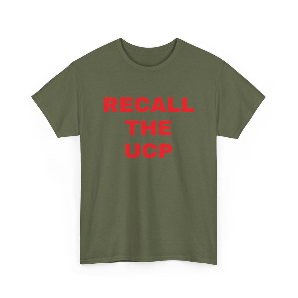 Recall the UCP T‑Shirt — Political Protest Tee